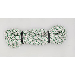 Liros fald m/svirvelhage 12mm x 45 mtr hvid/grøn