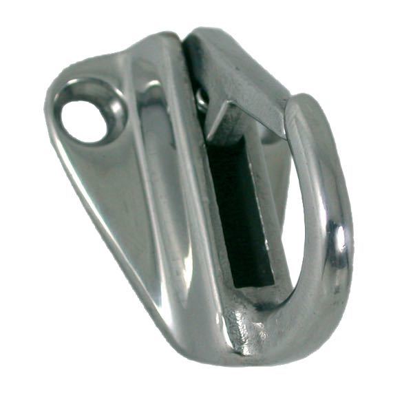 Fenderkrog med fjederlås RF stål