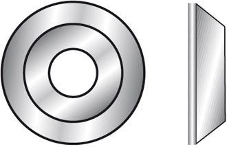 Pynteskive RF A4 DIN 9255-4 2-10 stk