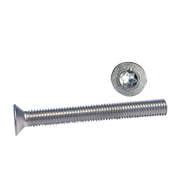 Maskinskruer undersænket ISO14581 / A4 TORX 100 stk