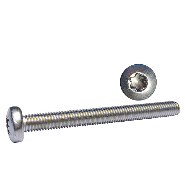 Maskinskruer m/panhoved ISO14583 / A4 TORX 2-10 stk
