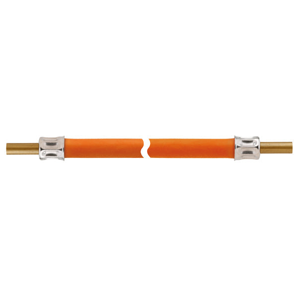 Gasslange 0,6m, til 8mm studs i begge ender blister