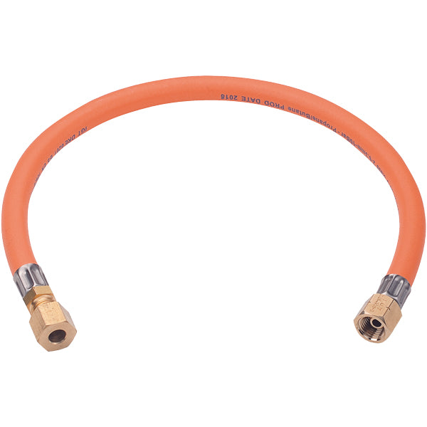 Gasslange 1/4" til 8mm rørtilslutning blister