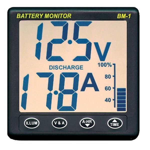 Nasa Clippe batteri monitor 12 V