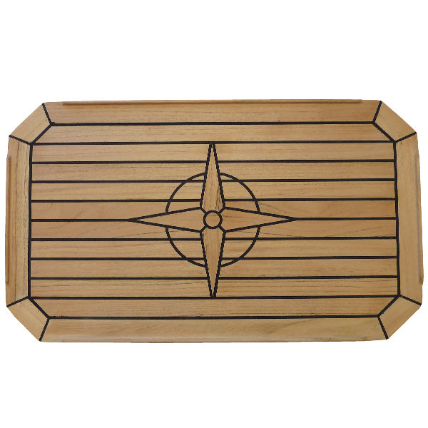 Teakbordplade 35 x 60 cm