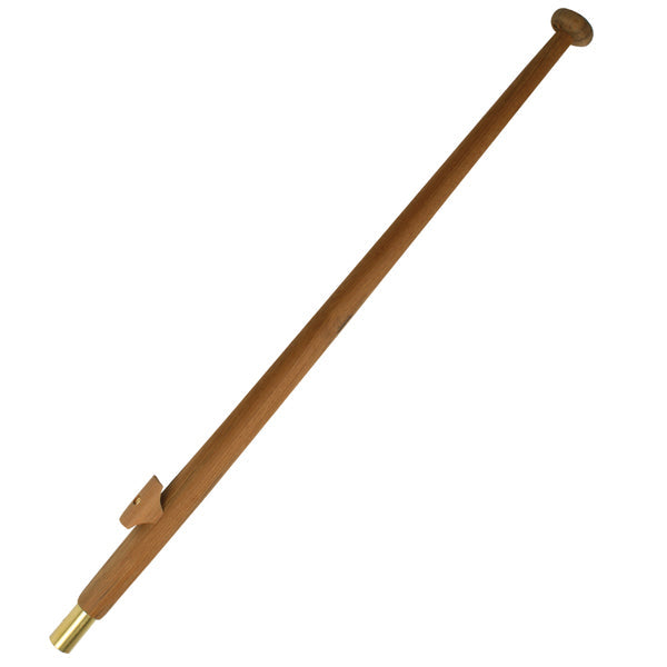 1852 Flagspil teak Ø25mm