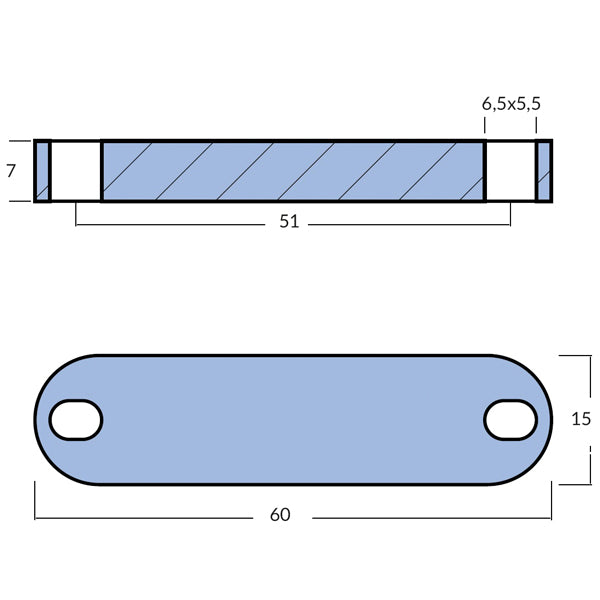 Tecnoseal Zinkanode quick bovpropel btqr (tqr6015)