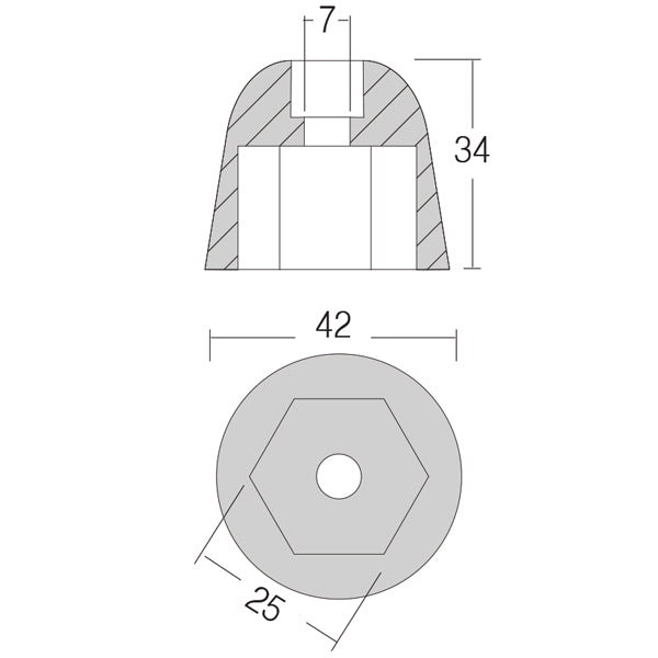 1852 Zinkanode sidepower (101180) 10/15/20 hk