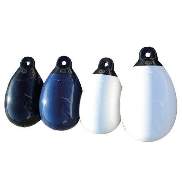 Dan-Fender Single-eye fender med sort top