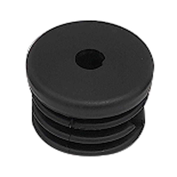 Endeprop indvendig, sort PVC