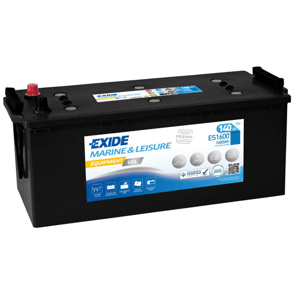 Exide Batteri Nautilus 140Ah gel equipment