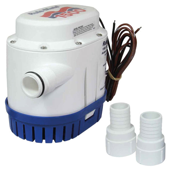 Rule-mate 1500gph fuldaut. 12v