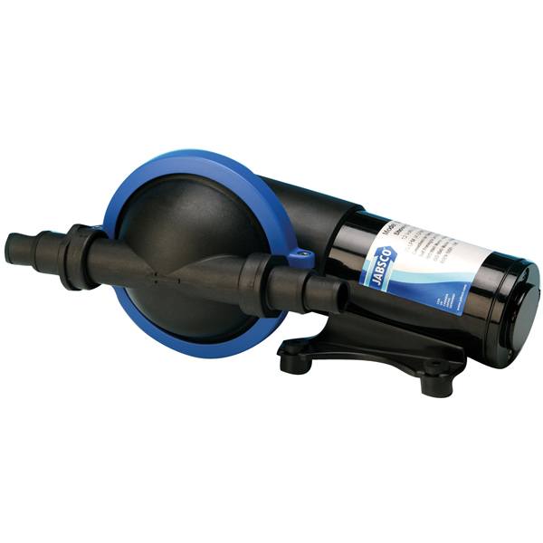 Jabsco membranpumpe, 16lpm med 19mm studs