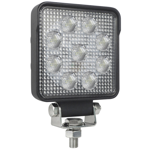 1852 dækslys 10-30Vdc, 13,5W Osram LED, Flood, 1210 lumen