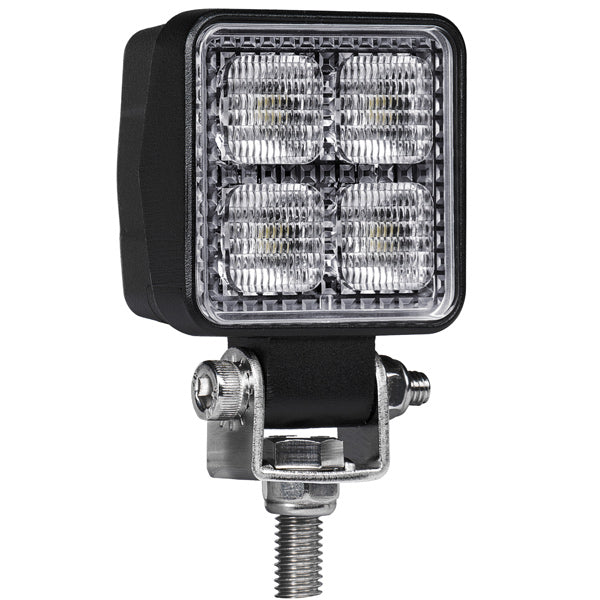 1852 dækslys 10-30Vdc, Mini Cube, 12W LED, Flood, 1200 lm