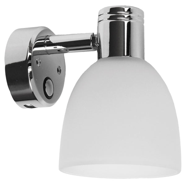 Casolux Martha væglampe flex RF og med glas 3000K 10-30v