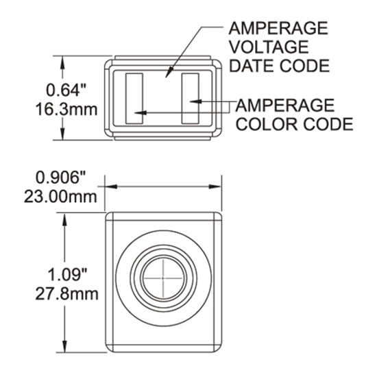 Blue Sea Terminal Sikring 30-300A