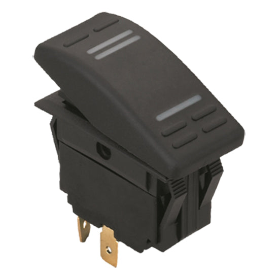 Vandtæt kontakt med LED 12V max 15a