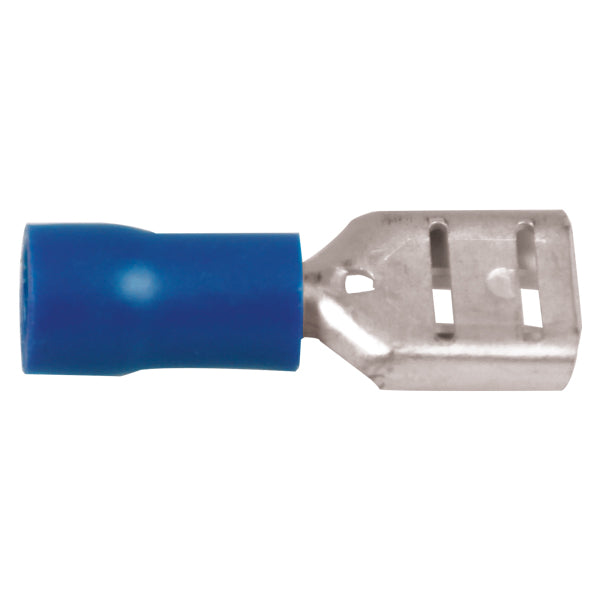 Fladstik hun blå 6.4x0.8mm