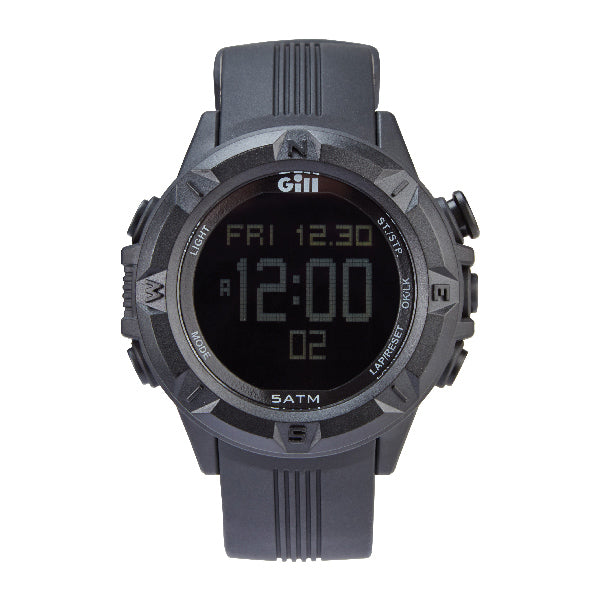 Gill Stealth Racer ur, sort rem
