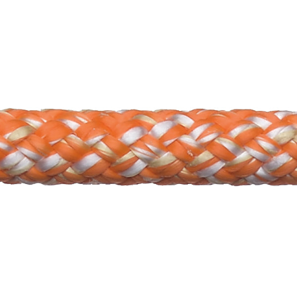 Robline Super Dinghy sheet, hvid/orange 100 m