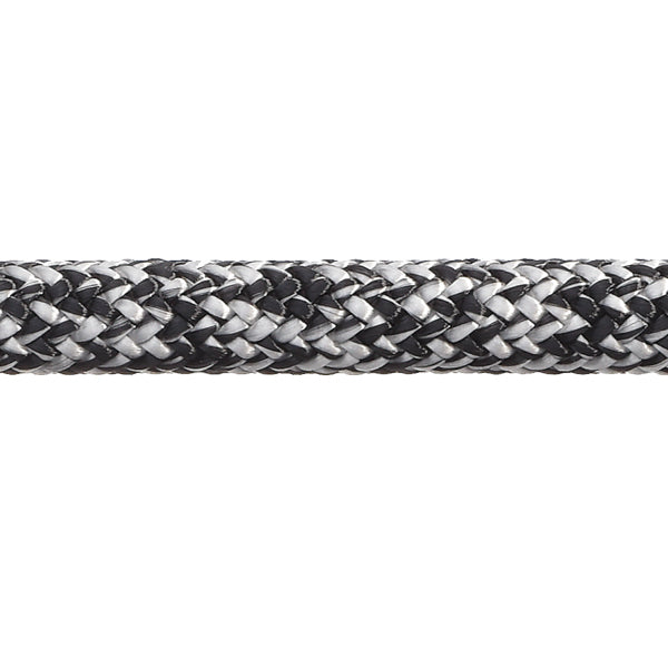 Robline Admiral 7000 Dyneema fald, sort/hvid 200m - Hele ruller