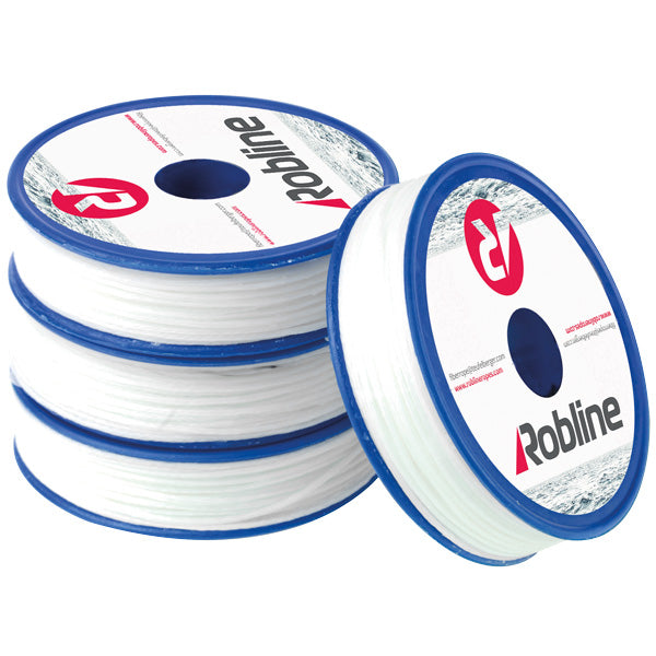 Robline vokset taklegarn, hvid, 10 stk