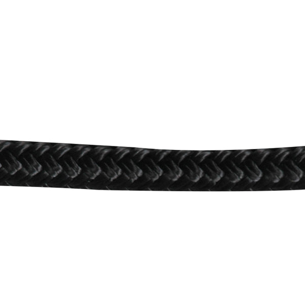Robline fortøjning dobbelt flettet sort 14mm 10m