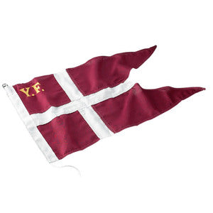 YF FLAG 250 cm. (132x250) broderet