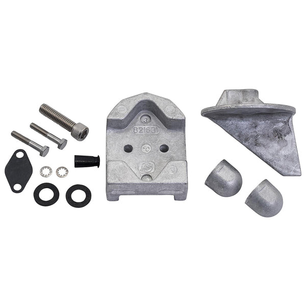 Quicksilver 888756Q04 aluminiumanodesæt til MerCruiser MR- og Alpha One