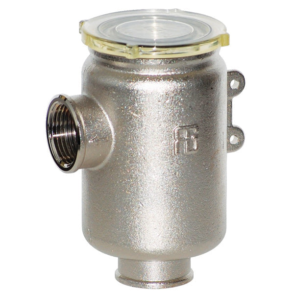 Vandfilter fork.messing 3/4" yacht