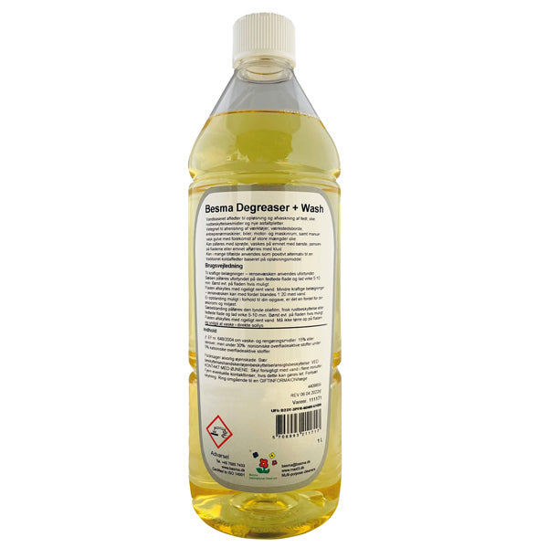 Besma Degreaser + Wash