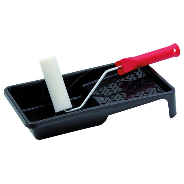 Malebakkesæt 11cm med skum lakrulle