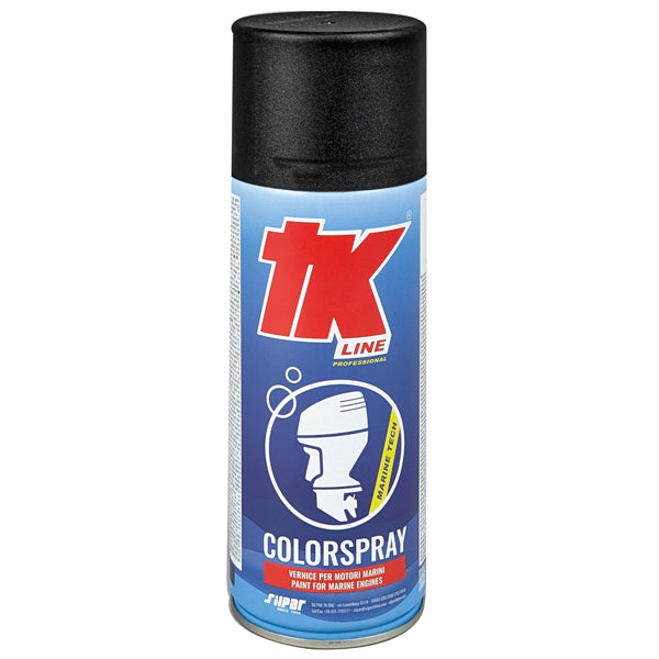 TK spraymaling mat sort, finish lak