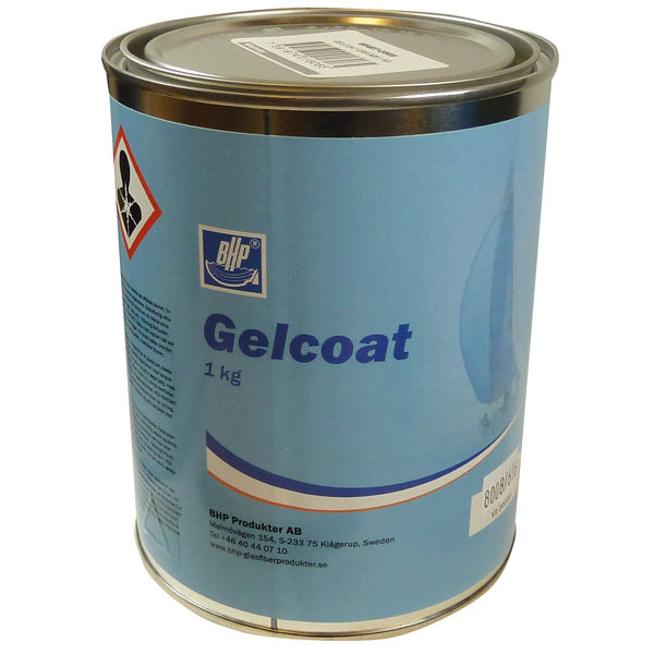BHP Gelcoat Hvid 1 Kg 2000