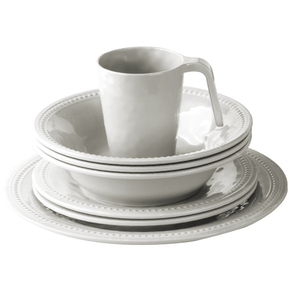 MB Harmony hvid desserttallerken 6 stk