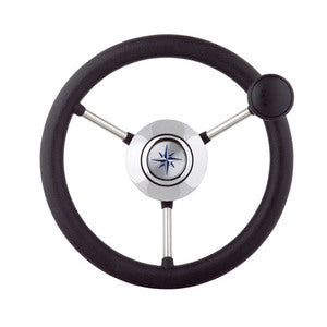 Rat Rustfrit med knob 280 mm