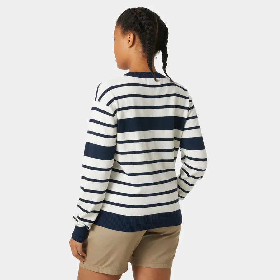 Helly Hansen marine striktrøje i økologisk bomuld 2.0