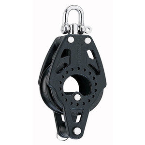 Harken Carbo Blok 57 mm enkelt m. hunsvot