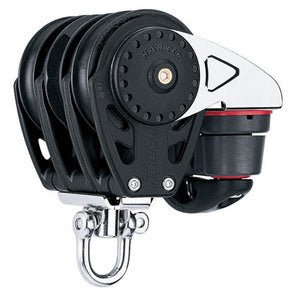 Harken Carbo Ratchamatic Blok 57 mm tripel, Cam-Ma