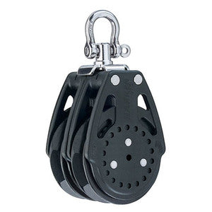 Harken Carbo Ratchamatic Blok 57 mm dobbelt, svirv