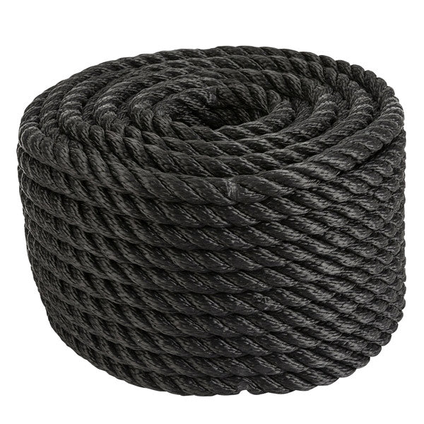 3-Slået PP tov 30 meter Sort
