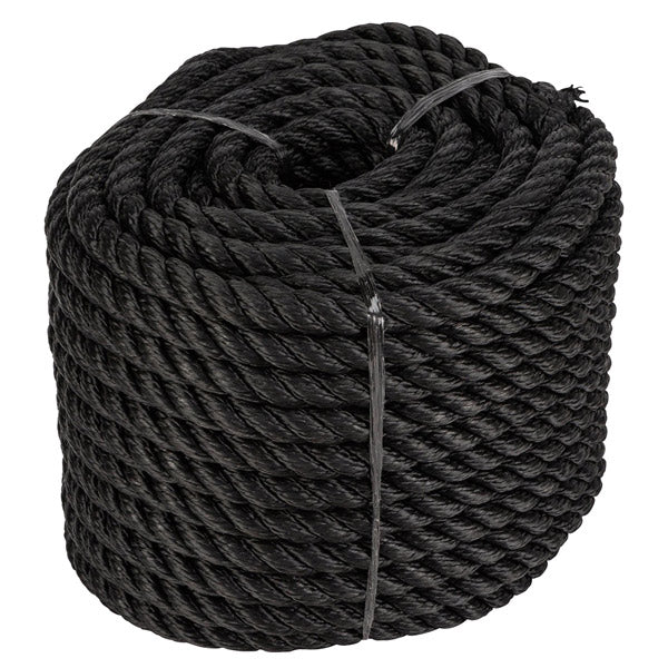 3-Slået PP tov 30 meter Sort