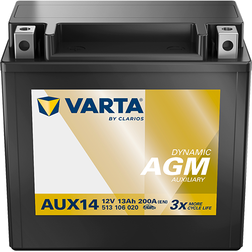 VARTA Dynamic AUX batteri 12V 13Ah AUX14