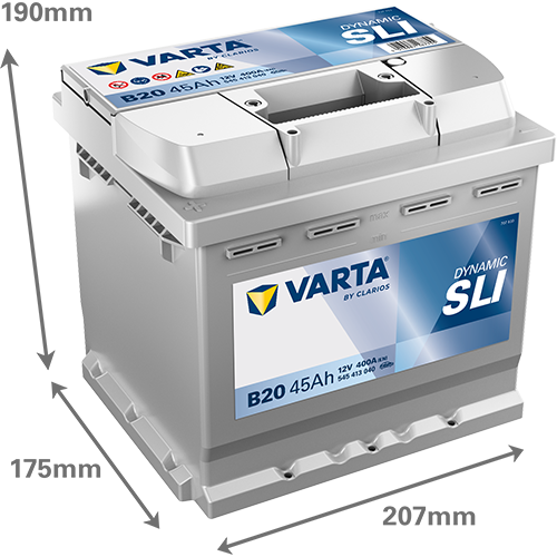 VARTA Dynamic SLI batteri 12V 45Ah B20