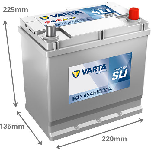 VARTA Dynamic SLI batteri 12V 45Ah B23