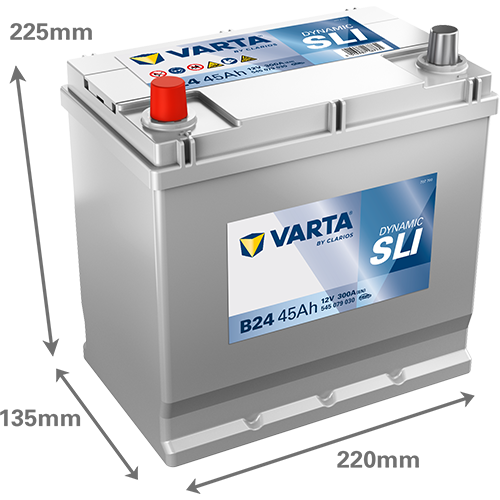 VARTA Dynamic SLI batteri 12V 45Ah B24
