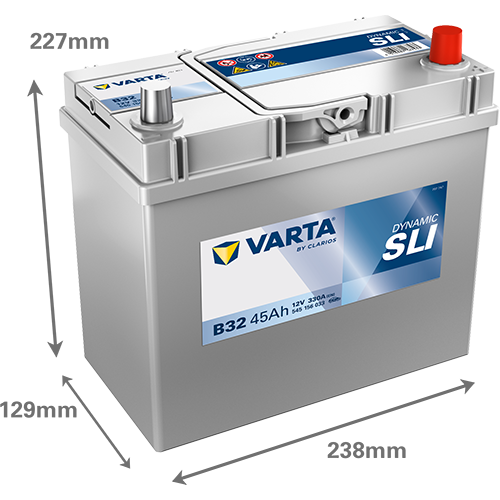 VARTA Dynamic SLI batteri 12V 45Ah B32