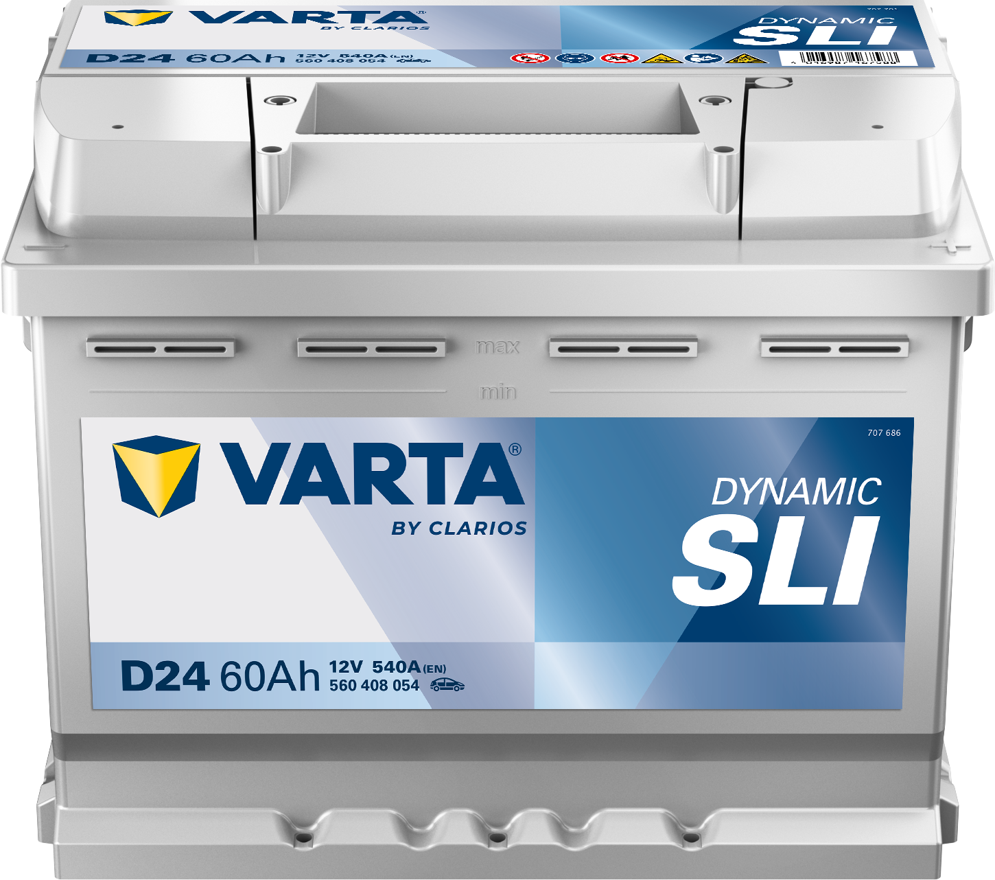 VARTA Dynamic SLI batteri 12V 60Ah D24