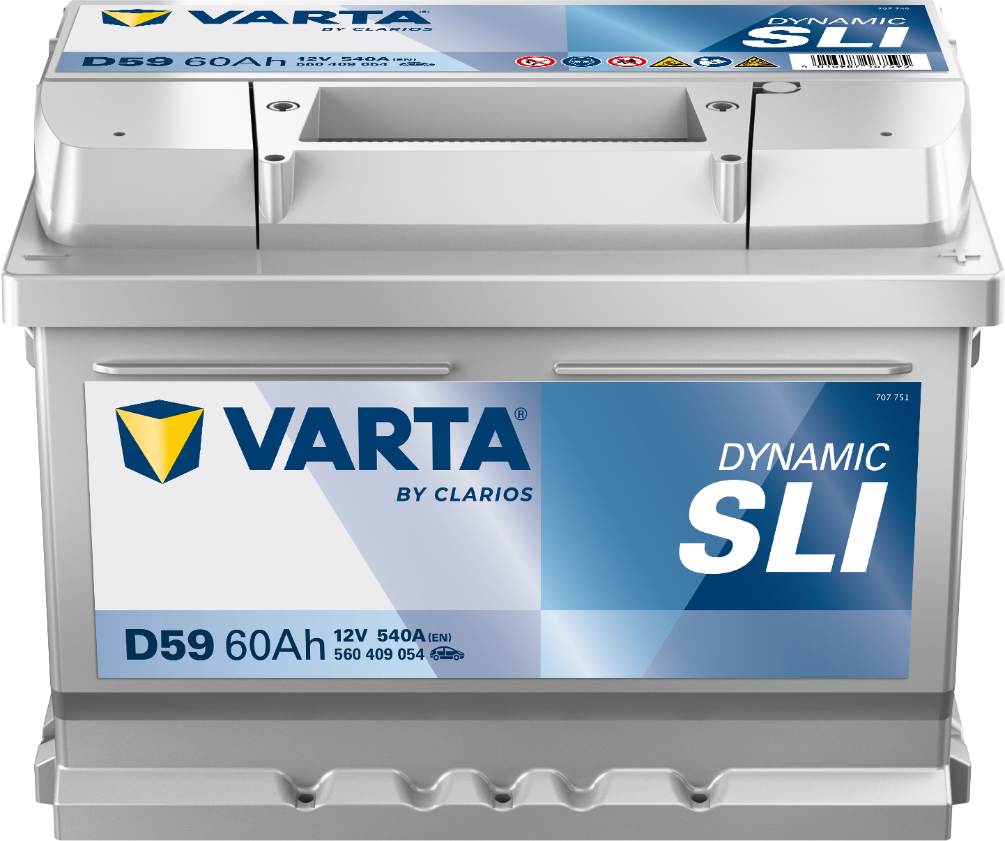 VARTA Dynamic SLI batteri 12V 60Ah D59